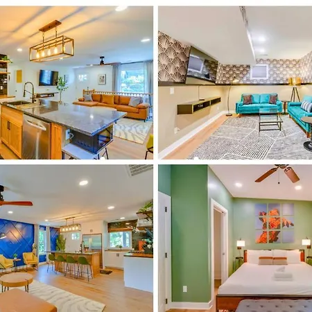 Nashoasis 10 Min To Dt, Gameroom, Huge Yard